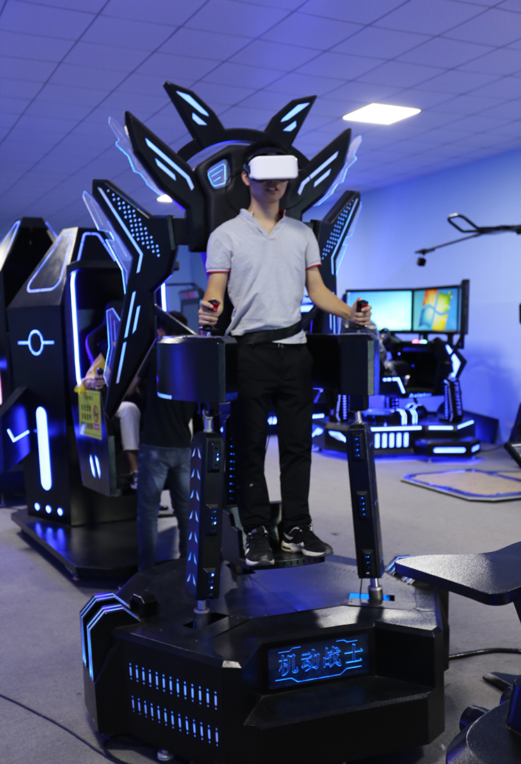 大型VR游乐设备幻影星空vr暗黑战车射击设备VR过山车厂家(图1)